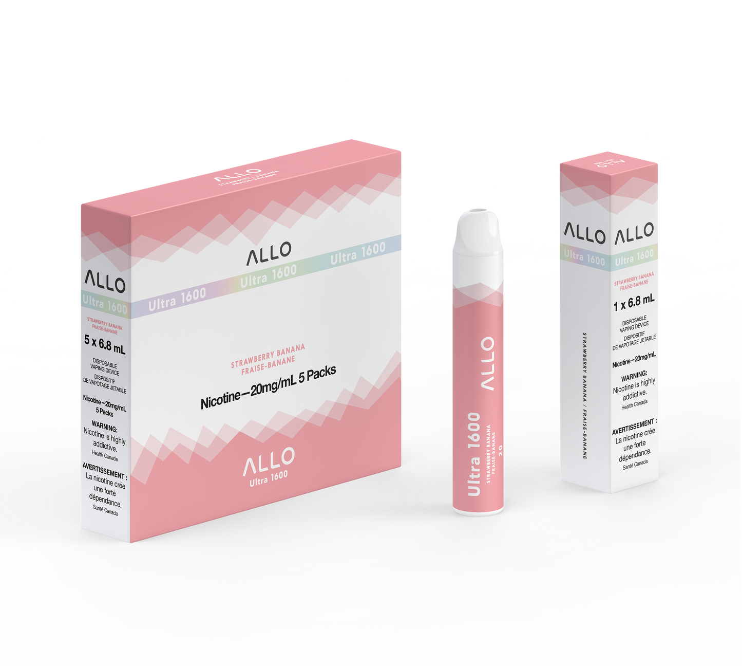 ALLO ULTRA 1600 DISPOSABLE 25PC/CARTOON