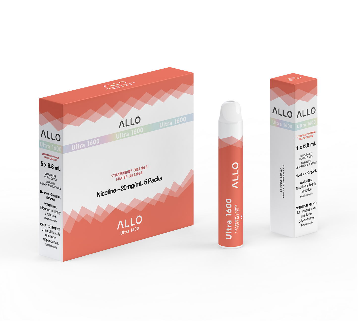 ALLO ULTRA 1600 DISPOSABLE 25PC/CARTOON
