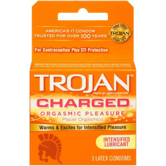 Trojan 3'S  Charged Pk Case/8