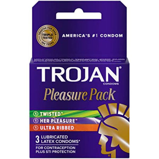 Trojan 3'S  Pleasure Pk Case/8