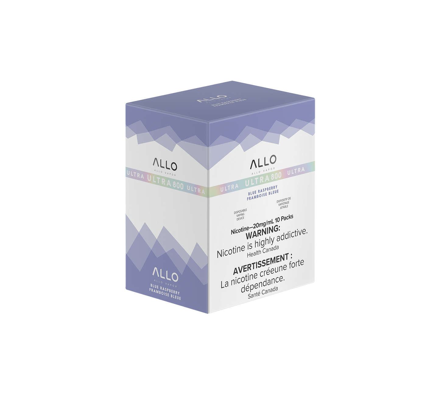 ALLO ULTRA 800 DISPOSABLE 10PC/CARTON