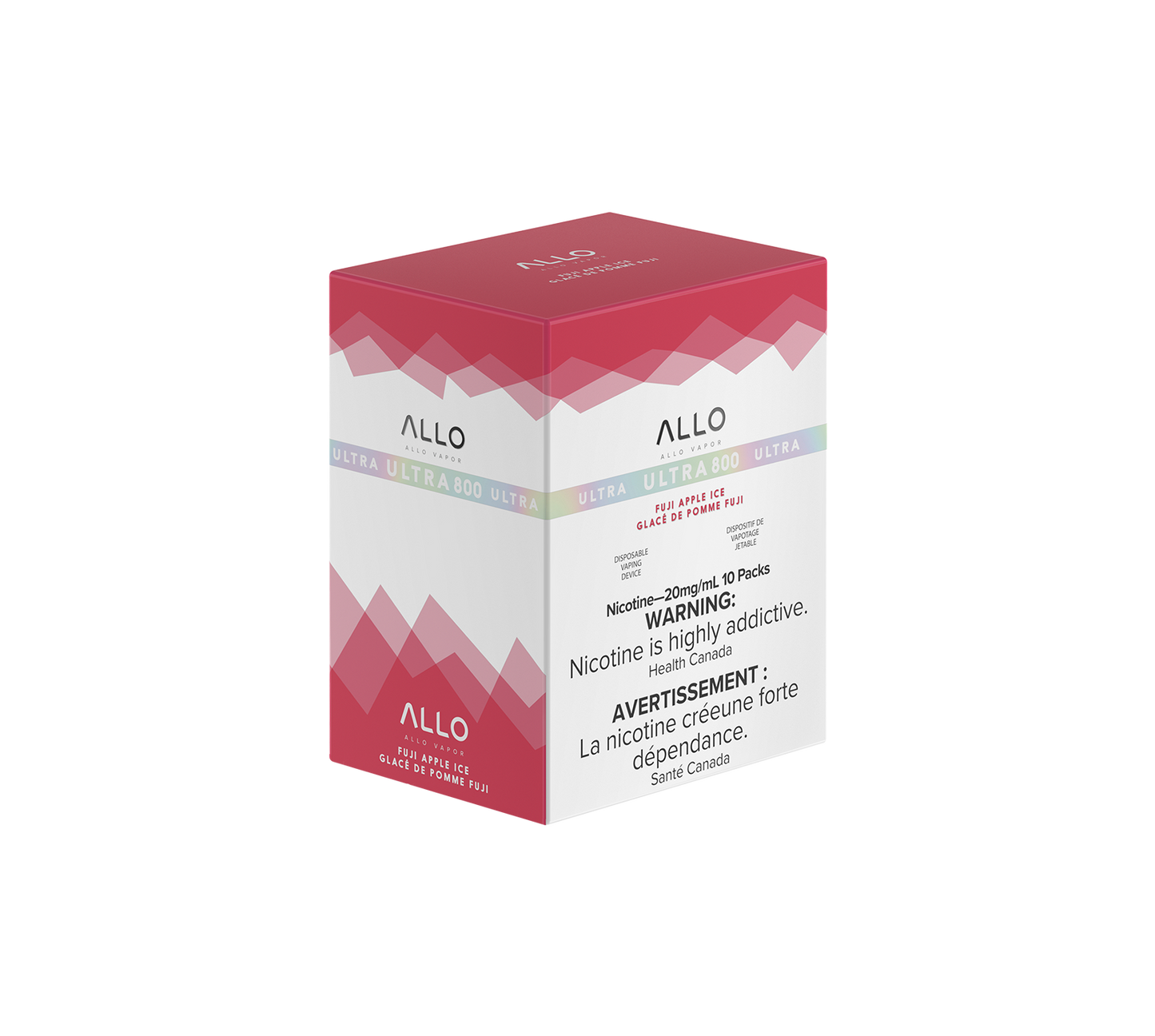 ALLO ULTRA 800 DISPOSABLE 10PC/CARTON
