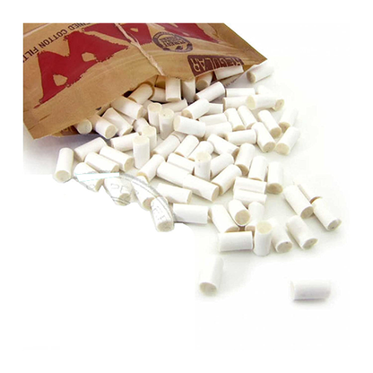 Raw 100% Cotton Filters, Bag/200