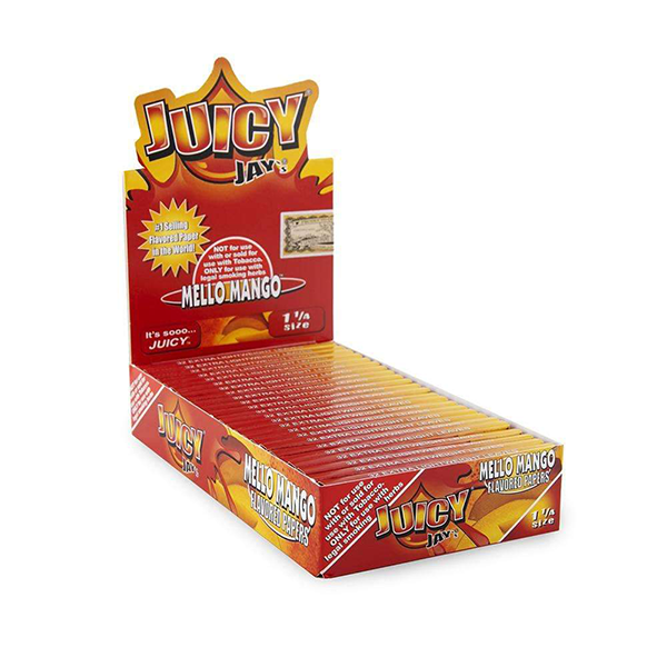 JUICY JAY'S ROLLING PAPERS 1 1/4 SIZE, PACK/32, BOX/24
