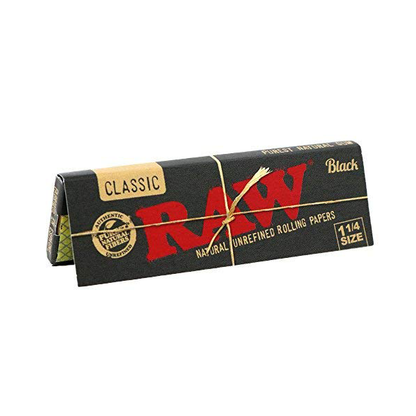 Raw Classic Black 1/4 24 Ct Case/42