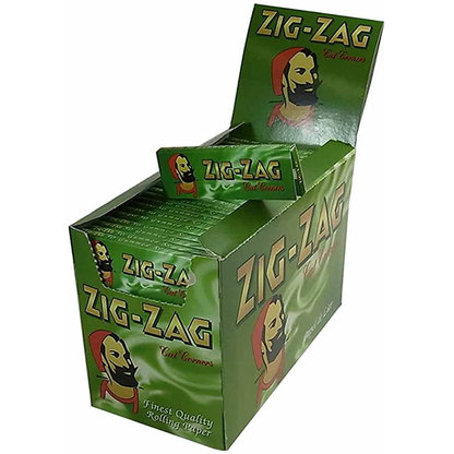 Zig Zag Green 25Ct Case/25