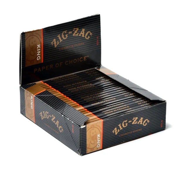 Zig Zag King Size Cigarette Paper 25/Cas