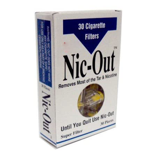 Nic Out Cgarette Filters 20Pks/30Filters