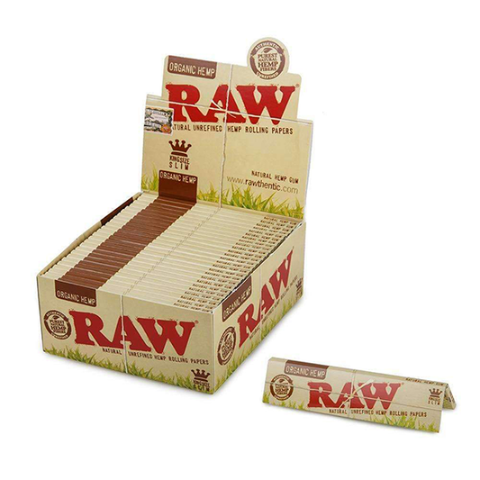 Raw Orgenic King Size Slim 50Ct Case/30