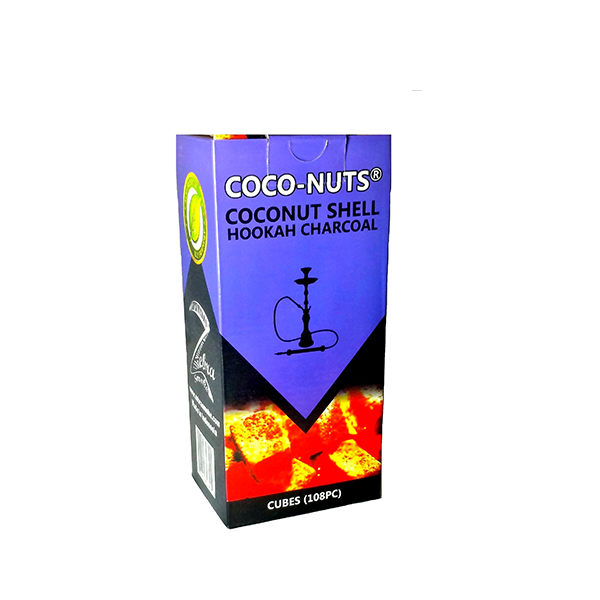 Zebra Coconuts Coals 12/Case 108Pc