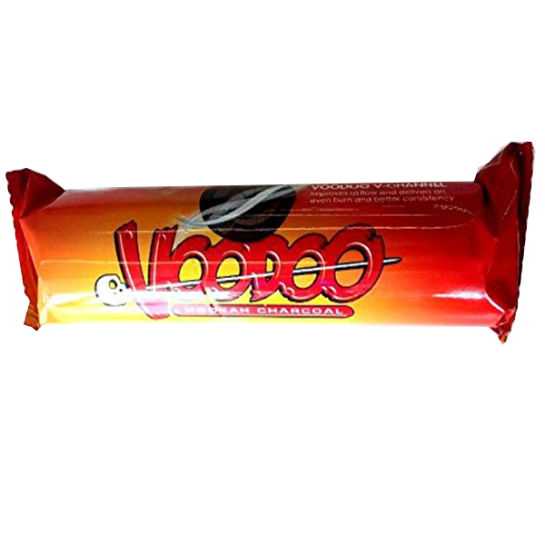 Voodoo 33Mm Round V Channel  Hookah Charcoal