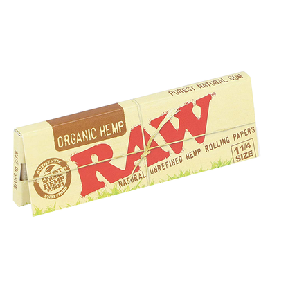 Raw Rolling Papers Organic Hemp 1/4 24Ct Case/42