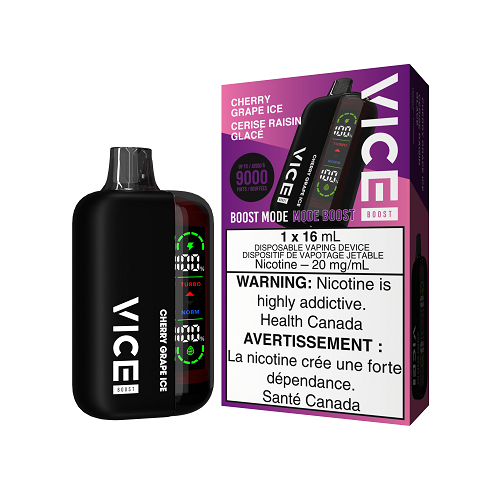 VICE BOOST - DEVICE + KIT PACKAGE - CHERRY GRAPE ICE
