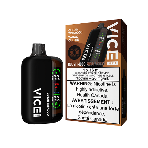 VICE BOOST - DEVICE + KIT PACKAGE - CUBAN TOBACCO