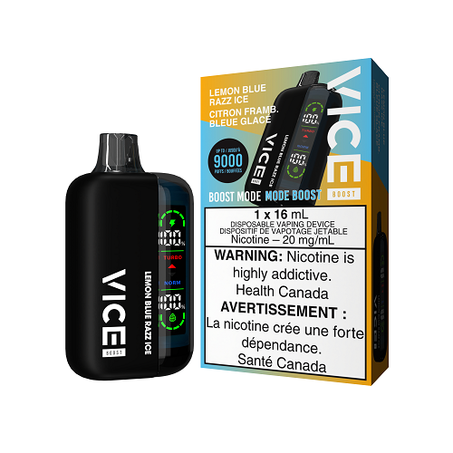VICE BOOST - DEVICE + KIT PACKAGE - LEMON BLUE RAZZ ICE