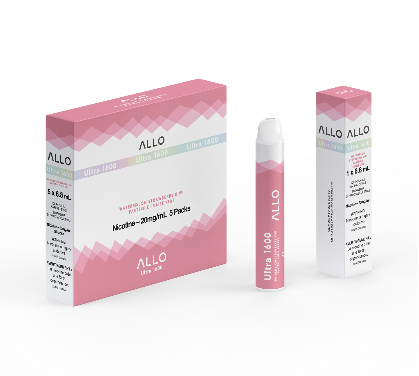 ALLO ULTRA 1600 DISPOSABLE 25PC/CARTOON