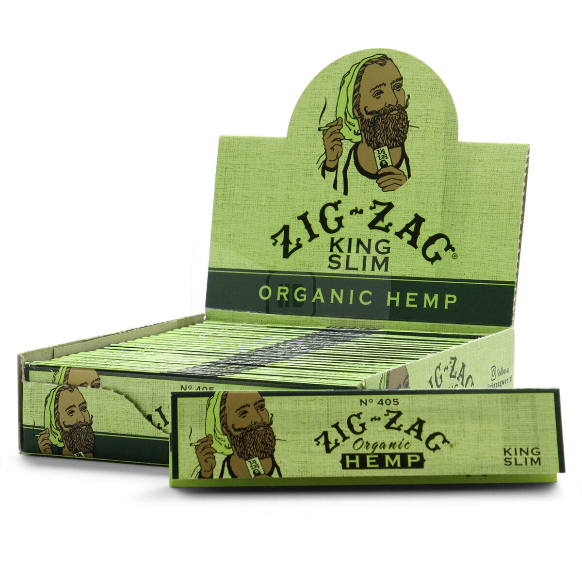 Zig Zag Hemp KS Slim Papers - 24ct