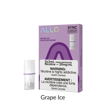 Allo Sync Pod 3Pack 20mg/ml