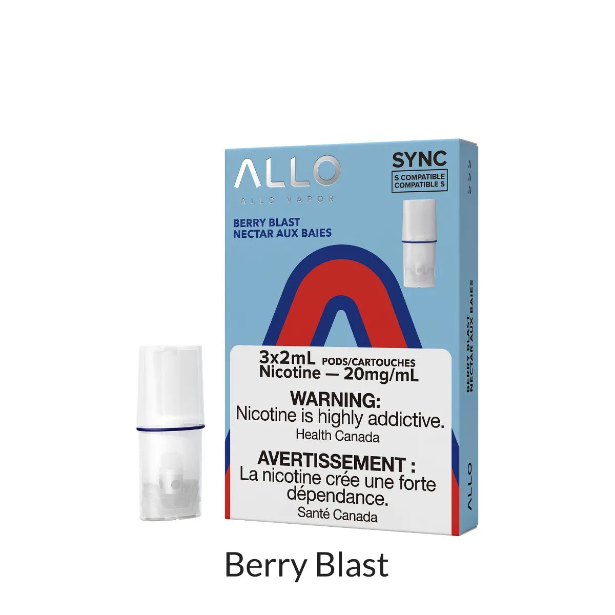 Allo Sync Pod 3Pack 20mg/ml