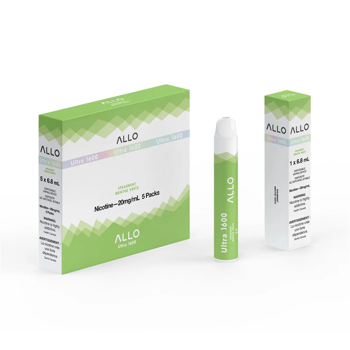 ALLO ULTRA 1600 DISPOSABLE 25PC/CARTOON