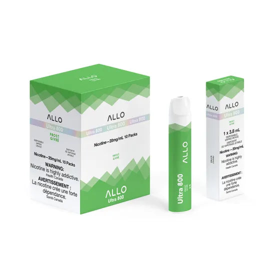 ALLO ULTRA 800 DISPOSABLE 10PC/CARTON