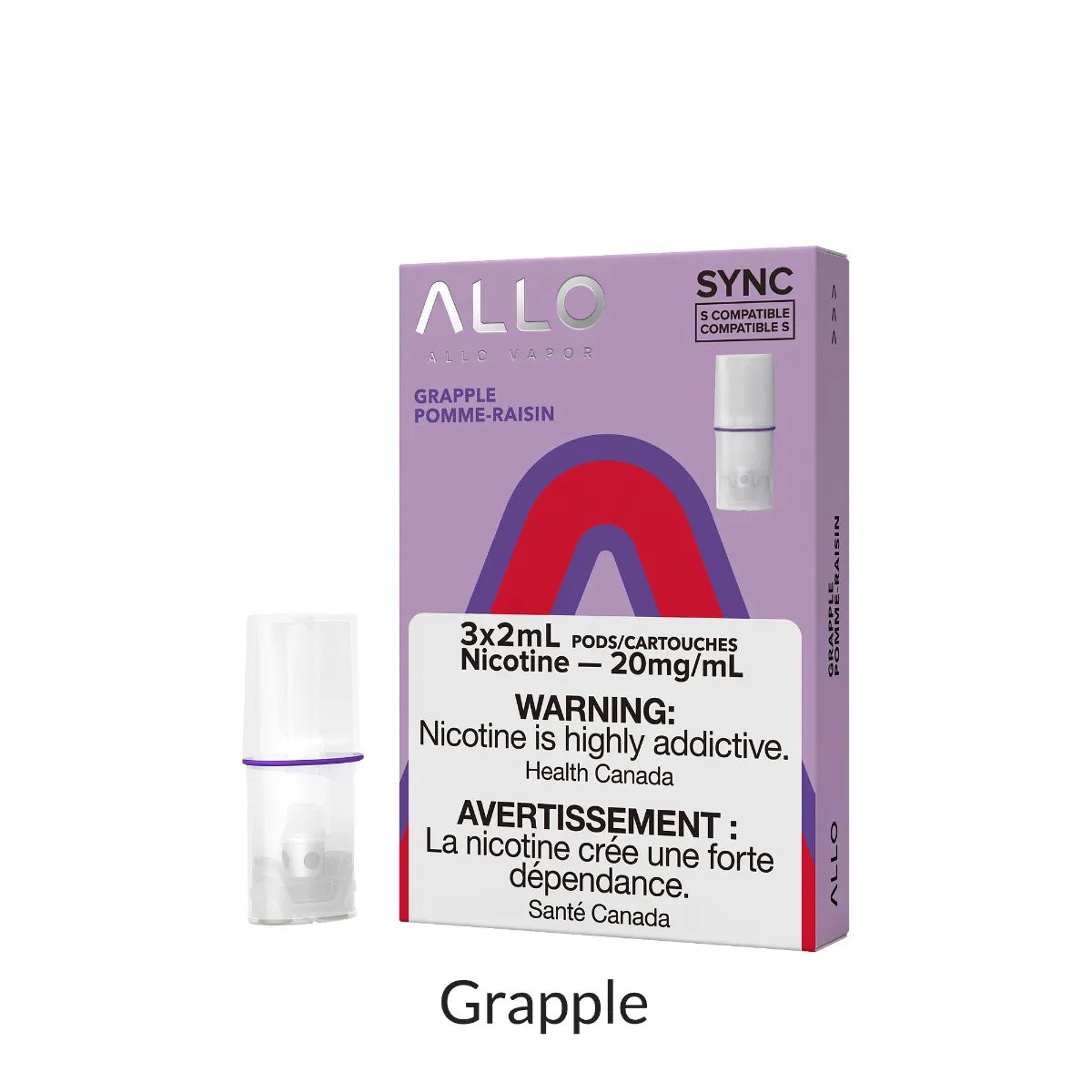 Allo Sync Pod 3Pack 20mg/ml