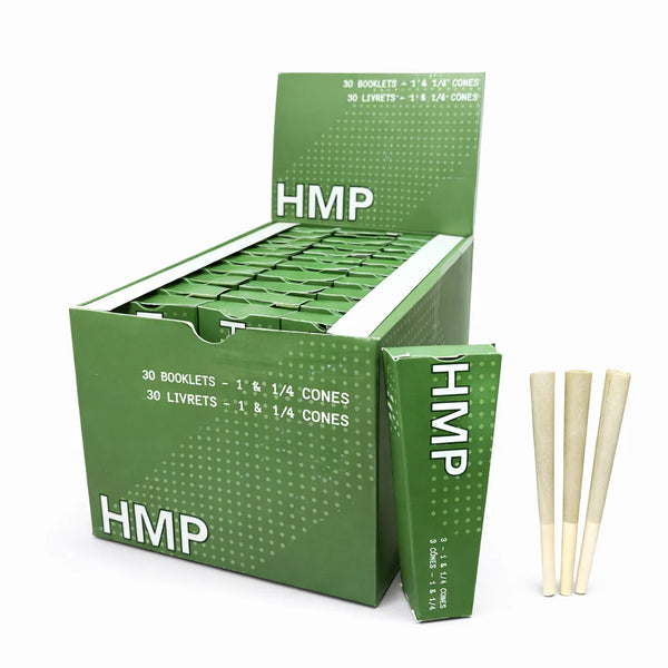 HMP 1¼ Pre-Rolled Hemp Cones | 30 Pack Countertop Display– Lehigh ...