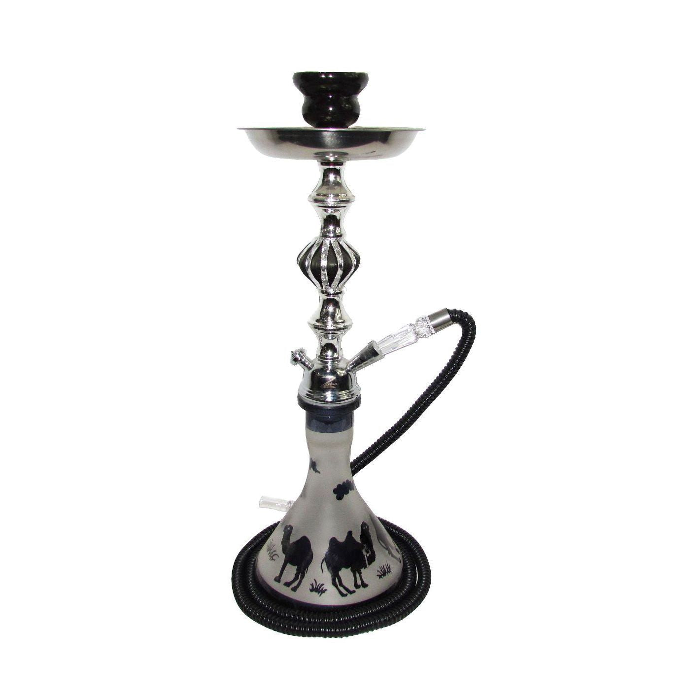 ZEBRA CAMEL 1 HOSE HOOKAH 17" 12/CASE