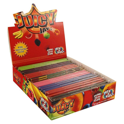 Juicy Jay's King Size Slim Flavoured Papers - 24ct