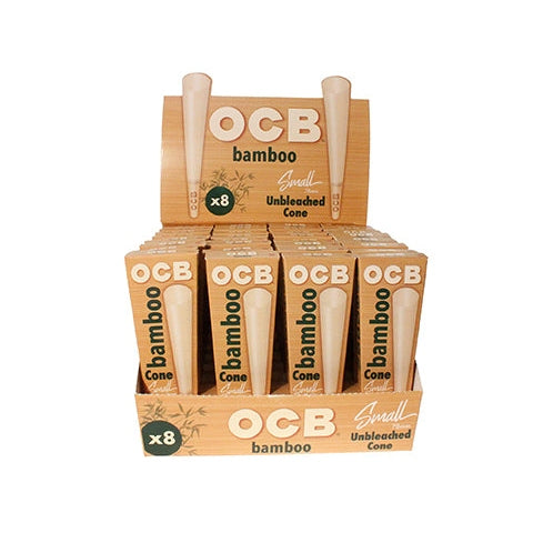 OCB BAMBOO CONE 78 8 PACK 24/CASE