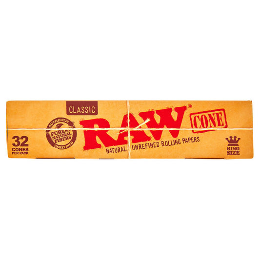 RAW Classic King Size Cones - 32ct