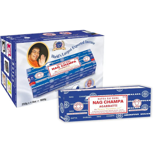 Satya Sai Nag Champa 15g Incense Stick -12ct
