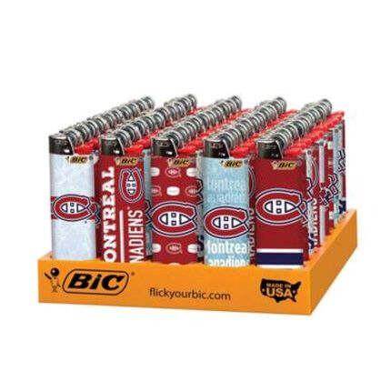 Bic Montreal Canadians Series Lighters -50ct