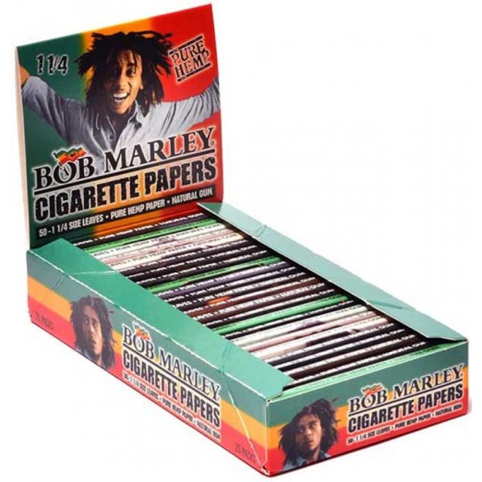 Bob Marley Hemp 1 1/4 Size Papers - 25ct